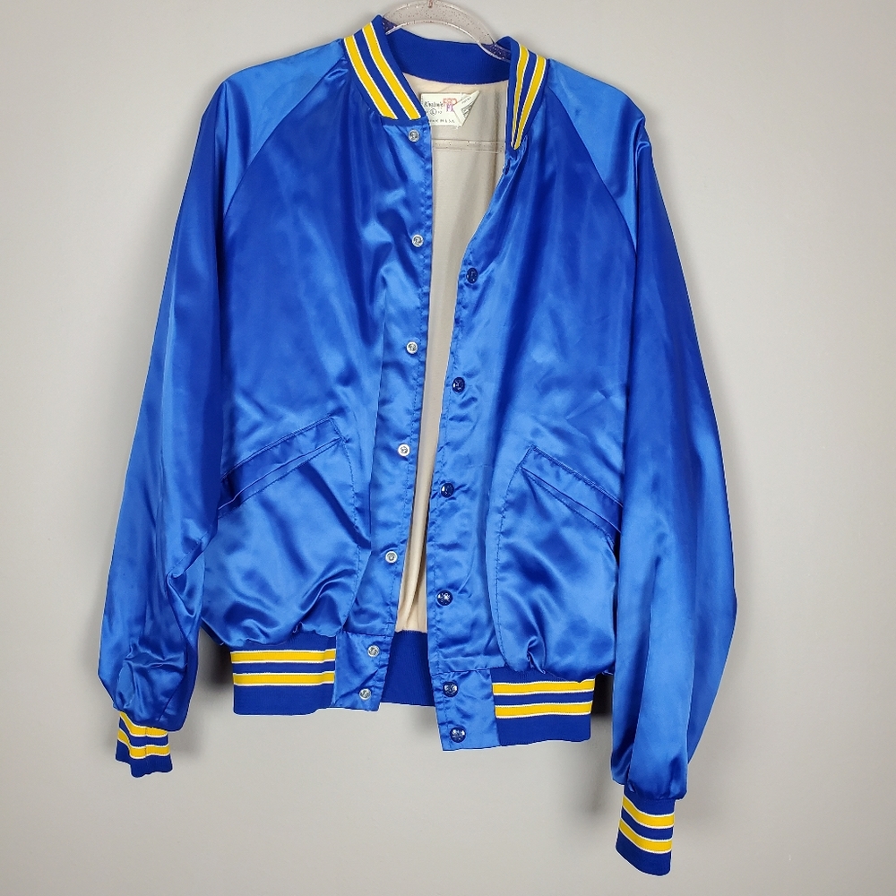 Vintage King Louie Pro Fit Blue Jacket Sz L